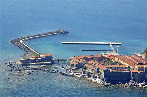 Villamarina Harbour In On Piana Island Sardinia Italy Marina