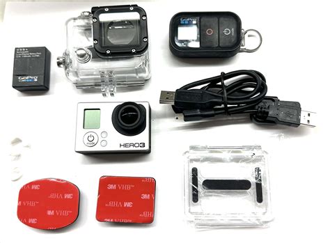 Gopro Hero3 Silver Edition Action Camera Wifi Remote Good Buya