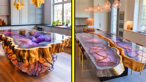 These Geode and Epoxy Kitchen Islands Are Unearthing a New Level of ...