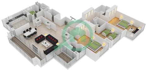 Bellevue Towers Floor plans - Downtown Dubai | Bayut Dubai