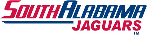 South Alabama Jaguars Logo - Wordmark Logo - NCAA Division I (s-t ...