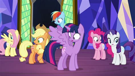 Image Mane Sixs Cutie Marks Start Glowing S7e26png My Little Pony