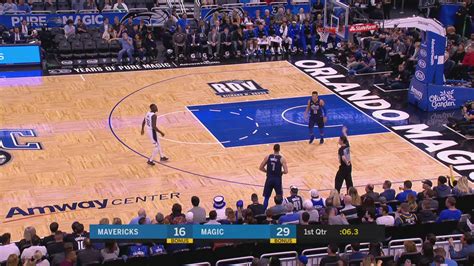 Last Second Field Goal Mavericks Magic Nba Official