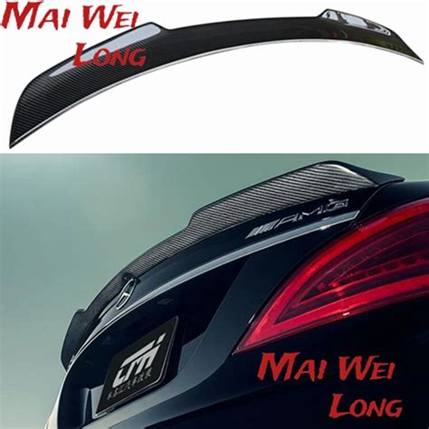 For Mercedes CLS Spoiler Cls Class W218 Carbon Fiber Rear Trunk