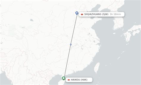 Direct Non Stop Flights From Haikou To Shijiazhuang Schedules