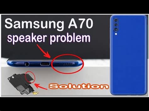 Samsung A70 Speaker Sound Creaking Solution Without Change Speaker