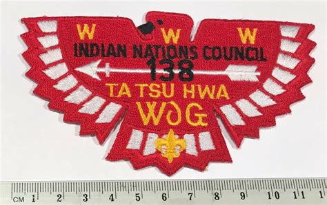 OA Lodge 138 Ta Tsu Hwa S32 Indian Nations Council Oklahoma Red Bird