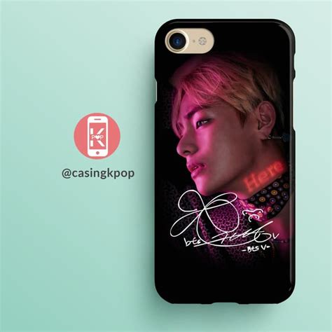 Jual Caseme Casing Handphone Kpop Bts V Signature Shopee Indonesia