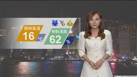 12月16日 天氣報告 無綫新聞tvb News