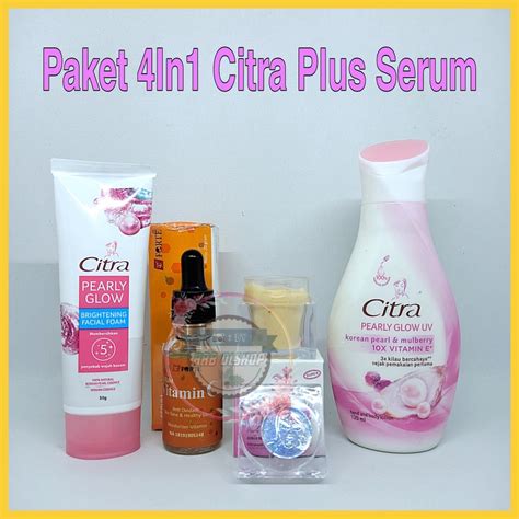 Jual Rrb Olshop Hemat Bpom Paket In Citra Plus Serum Vitamin C