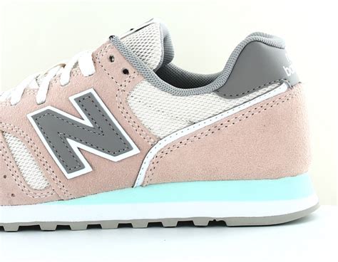 New Balance 373 Femme Rose Argent Turquoise Wl373cp2