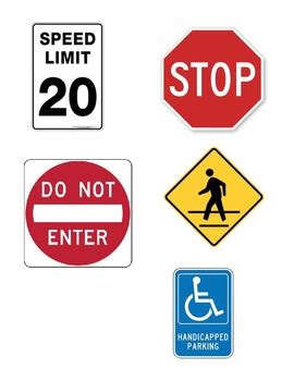 Community Safety Signs by Sara Maxwell | Teachers Pay Teachers