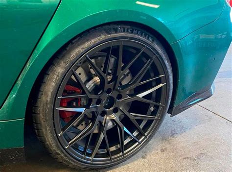 Bmw M3 G80 Green Vorsteiner V Ff 107 Wheel Front