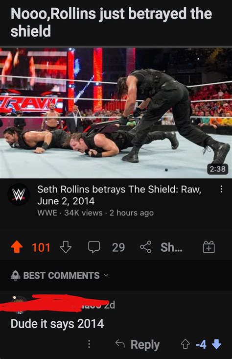 Seth Rollins Just Betrayed The Shield Rwoooosh