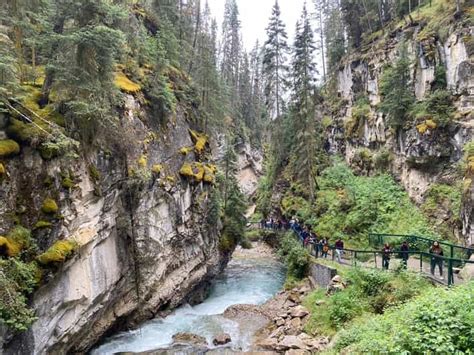 Winter Tour From Calgary Johnston Canyonmarble Canyonbanff