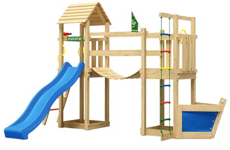 Wooden playground equipment for your garden | Jungle Gym®