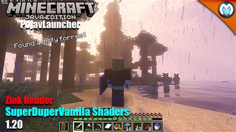 SuperDuperVanilla Shader Zink Render Minecraft Pojavlauncher