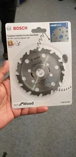 Stainless Steel Teeth Bosch Wood Cutting Blade Size Inch At