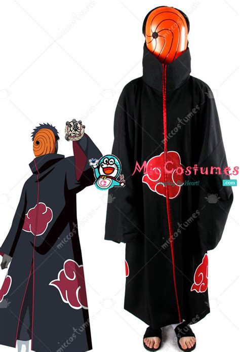 Naruto Akatsuki Tobi Cosplay Costume - Cosplay Shop