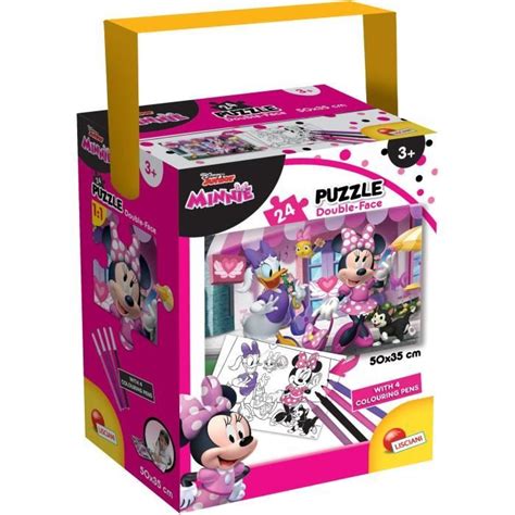 LISCIANI GIOCHI Disney Puzzle In A Tub Mini 24 Minnie Cdiscount