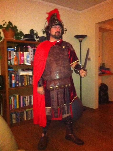 Matching Roman Centurion costume! | accidental scientist