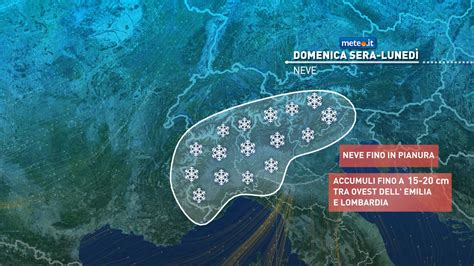 Meteo Luned Dicembre Nevicate Anche In Pianura Al Nord E Piogge Al