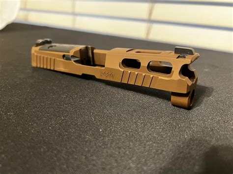 Sig Sauer P Pro Cut Slide Assembly Coyote Ar