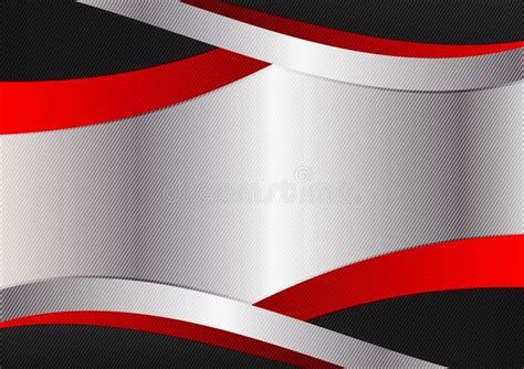 Silver Red And Black Color Graphics Design Vector Geometric Abstract