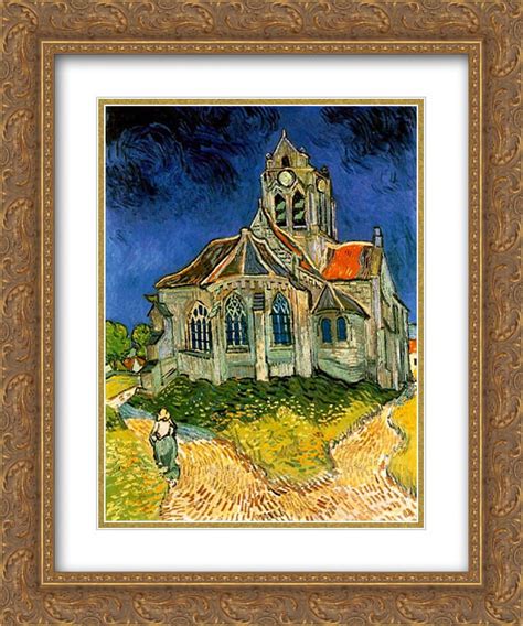 Vincent Van Gogh 2x Matted 20x24 Gold Ornate Framed Art Print The