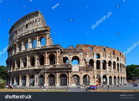 View Ancient Rome Coliseum Ruins Italy Stock Photo 108899723 | Shutterstock