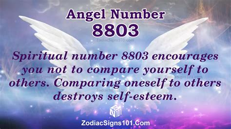 8803 Angel Number Spiritual Meaning And Significance Zodiacsigns101