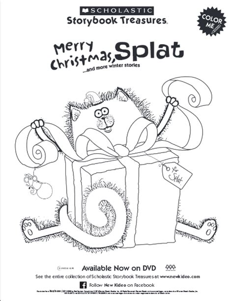 Splat The Cat Coloring Pages