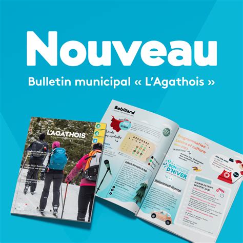 La Ville de Sainte Agathe des Monts présente son nouveau bulletin