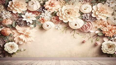 Wedding Flowers Background