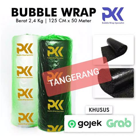 Jual Bubble Wrap Hitam Cm X Meter Abu Abu Kota Tangerang