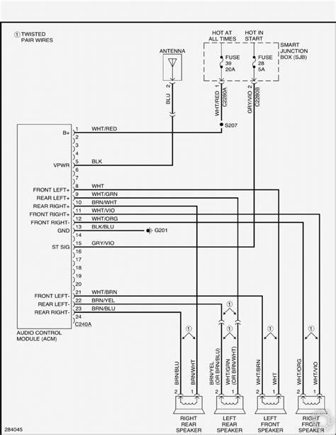 Ford Focus Radio Wiring Diagram - Weavemed