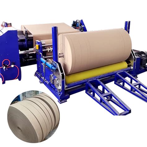 New Fully Automatic Kraft Paper Jumbo Rolls Slitting And Rewinding