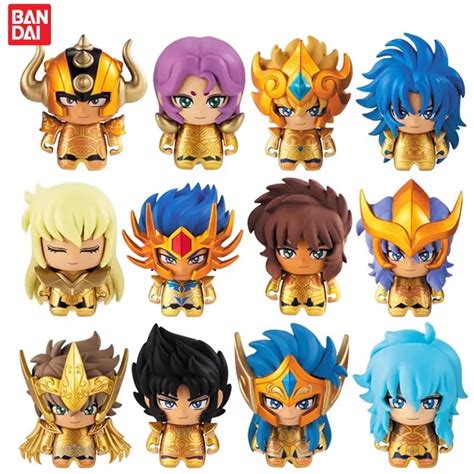 BANDAI Figura De Acci N De PVC De Gashapon Saint Seiya Para Ni Os