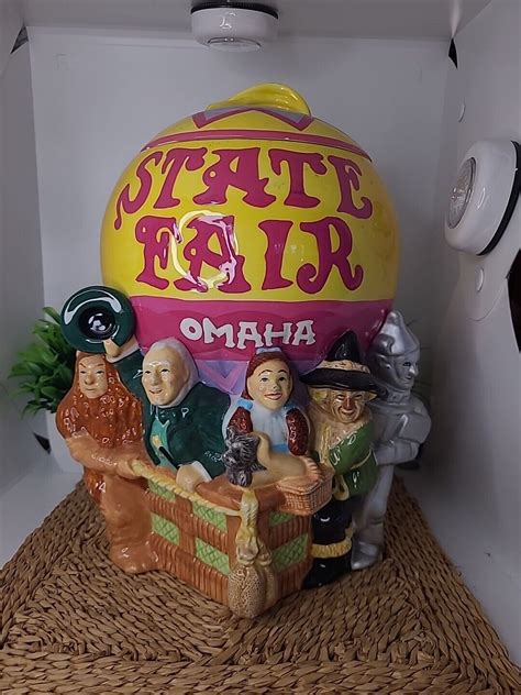 Wizard Of Oz Cookie Jar State Fair Hot Air Balloon U For Sale Virtual Vermont