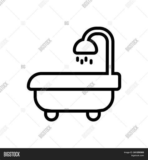 Bathroom Vector Icon Vector & Photo (Free Trial) | Bigstock