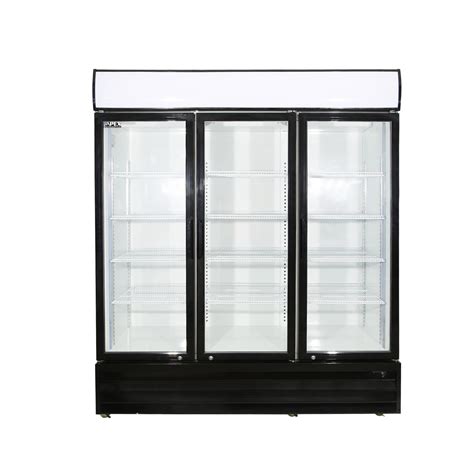 Upright Glass Door Commercial Fridge Refrigerated Refrigerator For