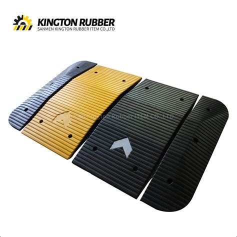 Reflective Rubber Speed Hump Rubber Road Speed Breaker Mm Mm For