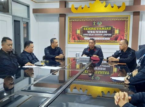 Sukseskan Pemilu 2024 Kepala Lapas Kelas I Bandar Lampung Pimpin Rapat