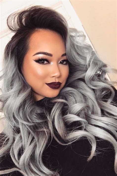 Fantastic Ombre Hair Ideas Liven Up The Style In Grey Ombre