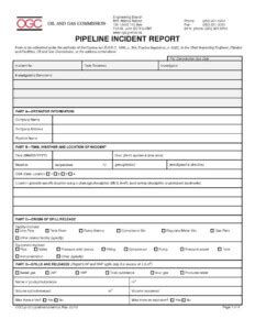 Incident Hazard Report Form Template Printable Accident In Hazard