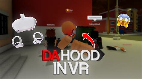 Playing Da Hood In Vr With Star ⭐ Youtube