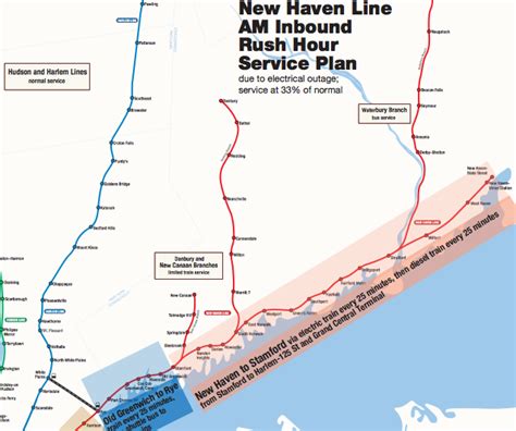 Heres The New Haven Line Service Plan Starting Thursday Darien Ct Patch