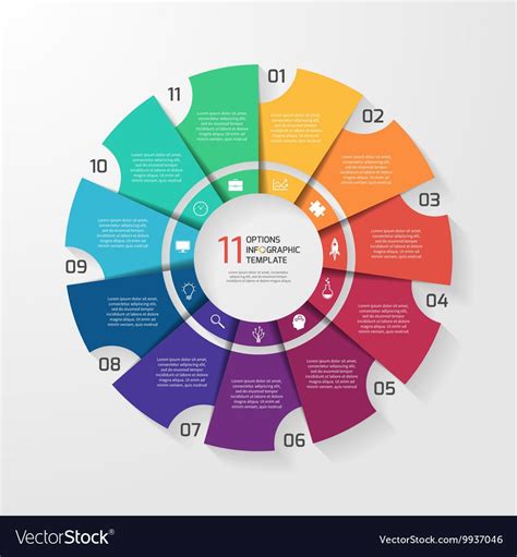 Circle Infographic Infographic Templates Infographics Chart Design Web Design Graphic