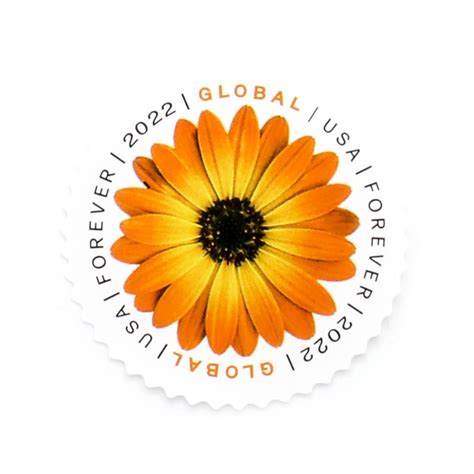 2022 Us Global African Daisy Forever Stamps Buy Postage Forever