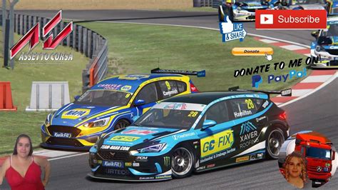 Assetto Corsa Official Fsr Complete Grid Btcc 2023 Cars Test Race